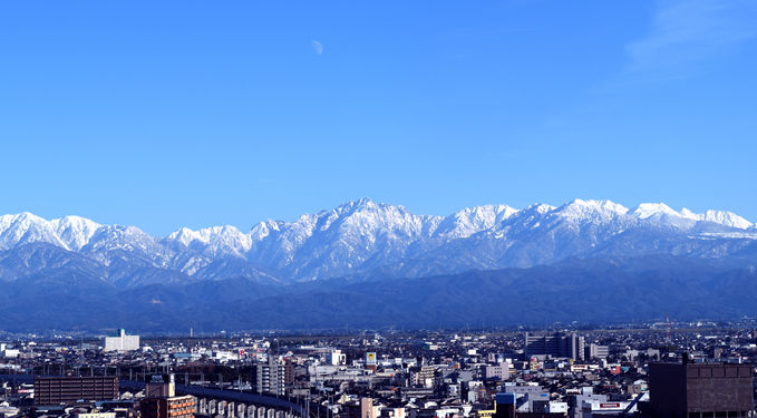 立山連峰(12月)