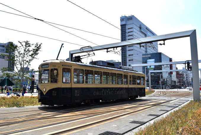 路面電車（レトロ電車2）