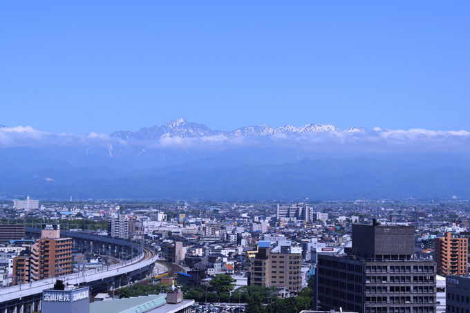 立山連峰(5月)