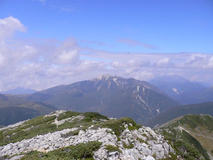 水晶岳3(黒部五郎岳から)