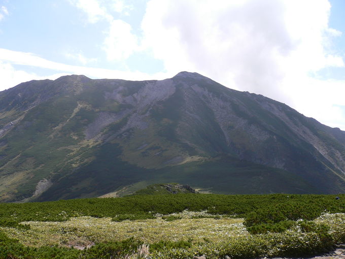 黒部五郎岳1(中俣乗越から)