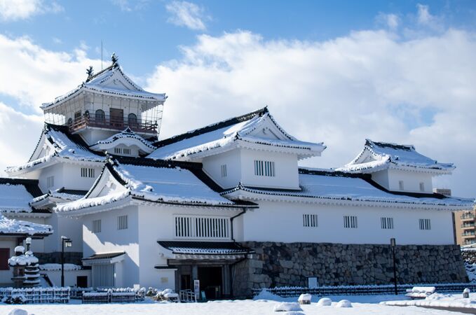 富山城(冬2)