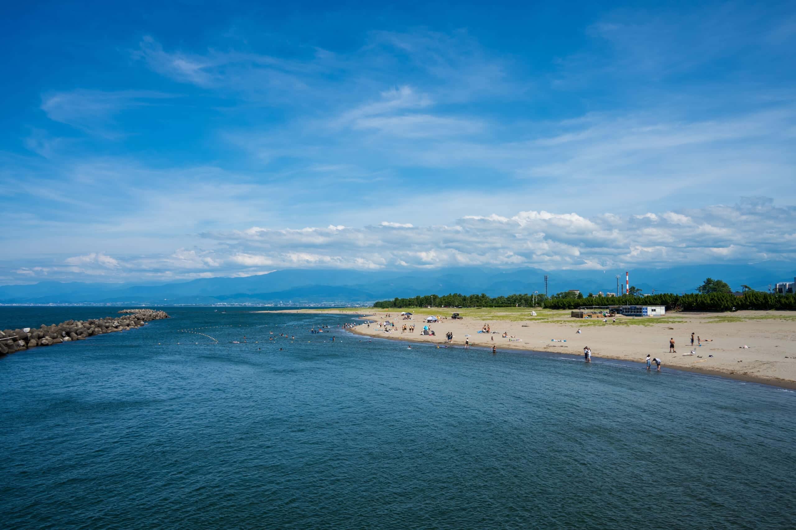 岩瀬 浜 海水 浴場