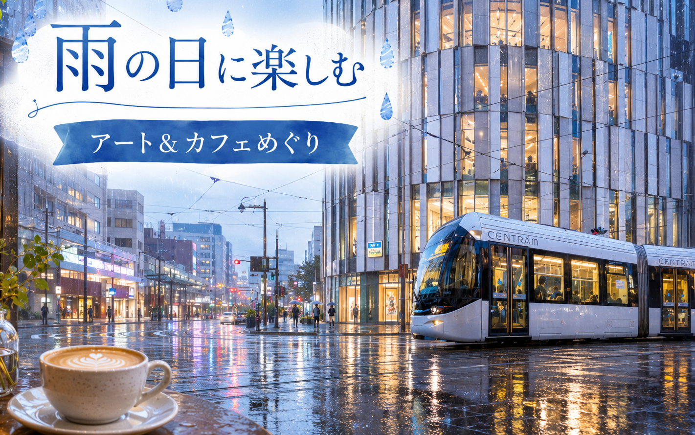 雨の日に楽しむ｜アート＆カフェめぐり - 富山市公式観光サイト