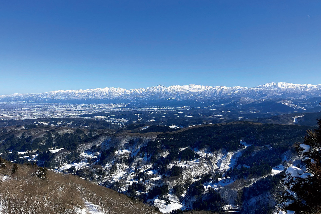 牛岳温泉スキー場(牛岳パノラマ展望台)