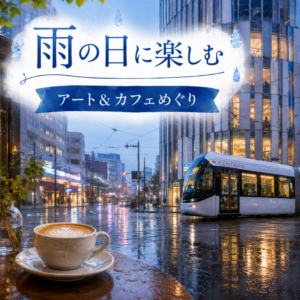 雨の日に楽しむ｜アート＆カフェめぐり