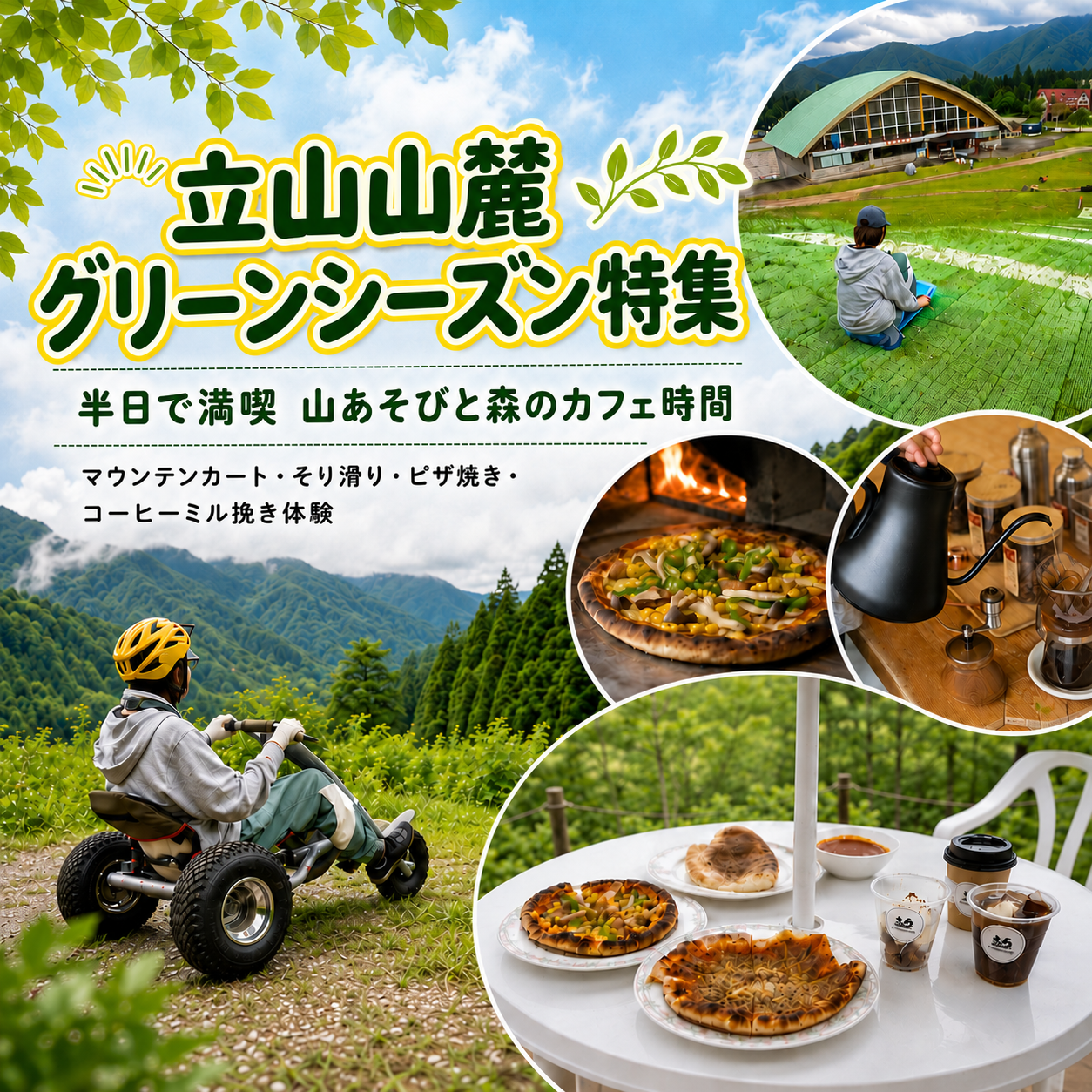 立山山麓グリーンシーズン特集